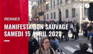 VIDEO. Nouvelle manifestation sauvage à Rennes sous le signe de la violence