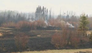 Incendies dans l'ouest du Canada: images des dégâts