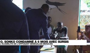 Sénégal : l'égibilité de l'opposant Sonko menacée après sa condamnation en appel