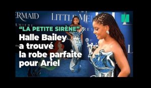 « La Petite Sirène » : Halle Bailey portait la robe parfaite pour Ariel sur le tapis rouge