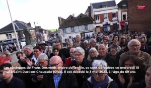 Obsèques de Frans Desmedt à Saint-Just-en-Chaussée