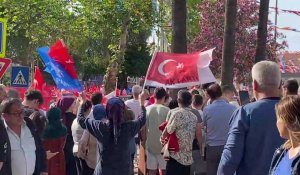 Meeting du président turc Erdogan