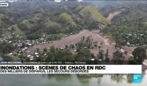 Inondations en RDC : les secouristes débordés alors que le bilan humain continue de s'alourdir
