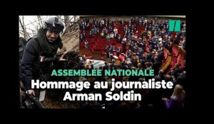 L'hommage de l'assemblée à Arman Soldin journaliste français tué en Ukraine