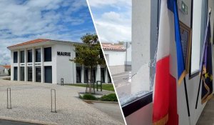 VIDÉO. Cette mairie en Vendée visée par des tirs de fusil