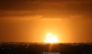 Roquettes tirées depuis Gaza et frappes israéliennes avant l'annonce de la trêve