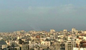 Tirs de roquettes de Gaza vers Israël