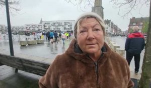 Natacha Bouchart, maire de Calais, vante les mérites de l'Urban Trail