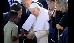 VIDÉO. À Marseille, le pape appelle l'Europe à accueillir les migrants 