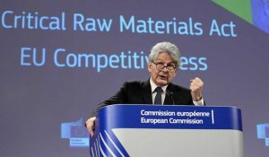 L'UE doit conclure des accords commerciaux sur les matières premières critiques, insiste Thierry Breton