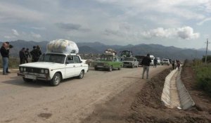 Les réfugiés du Nagorny Karabakh arrivent en Arménie