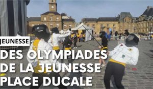 Charleville-Mézières: des Olympiades de la jeunesse place Ducale