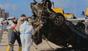 Libye: les opérations de recherche et de déblayage se poursuivent à Derna