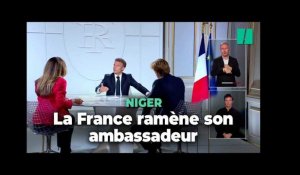 Niger : Macron annonce le prochain retour en France de l’ambassadeur et des militaires français
