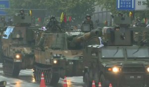 La Corée du Sud organise son premier défilé militaire en dix ans