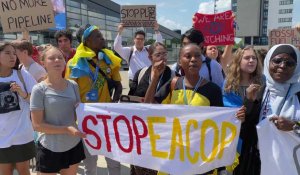 COP28: Thunberg et d'autres militants manifestent contre le financement des énergies fossiles