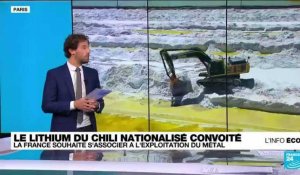 La France manifeste son intérêt pour le lithium chilien