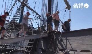 VIDEO. Armada de Rouen 2023 : embarquez sur El Galeon, le bateau pirate star de l'événement