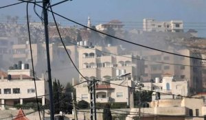Fumée et coups de feu lors d'un raid militaire israélien à Jénine