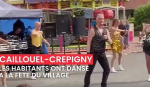 Les habitants ont dansé à la fête du village de Caillouël-Crépigny
