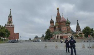 Russie: images de Moscou après l'entrée en rébellion de Wagner