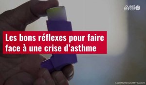 VIDÉO. Les bons réflexes pour faire face à une crise d’asthme