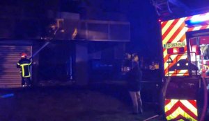 Saccage et incendie au Chemin Vert à Boulogne-sur-Mer