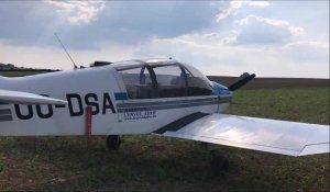 Wattignies-la-Victoire : l'avion se pose en urgence dans un champ