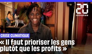 « Il faut prioriser les gens plutôt que les profits » insiste la militante écologiste Vanessa Nakate