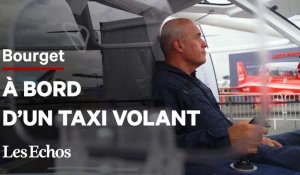 A bord du Volocity, le seul taxi volant à survoler le salon du Bourget