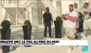 Football : Kylian Mbappé envisage un départ en 2024, le PSG au pied du mur
