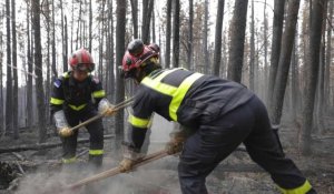 Incendies au Canada: la sécurité civile française à l'oeuvre pour éviter les reprises de feu