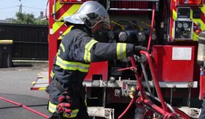 Maubeuge : les pompiers interviennent pour un feu de toiture 