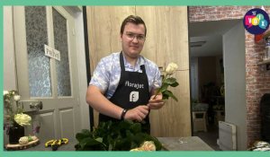 Paul, d'Escaudœuvres, passe le concours du meilleur apprenti fleuriste de France