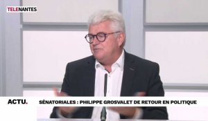 VIDEO. Philippe Grosvalet revient sur la scène politique
