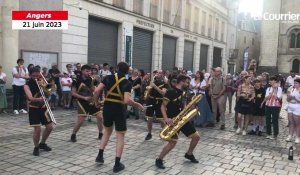VIDÉO. Fête de la Musique : à Angers, les Mouv’n’Brass mettent l’ambiance