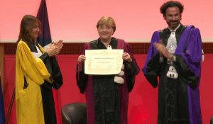 Sciences Po décerne à Angela Merkel un doctorat honoris causa