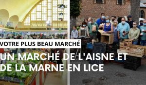 Les marchés du Boulingrin à Reims et celui d'Étréaupont sont sélectionnés pour "Votre plus beau marché" sur TF1