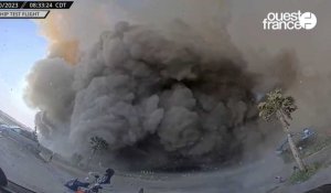 VIDÉO. Une voiture soufflée par le lancement de la fusée Starship 