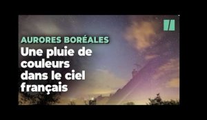 Des aurores boréales à nouveau observées dans le ciel de France dimanche soir