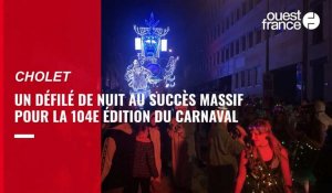 VIDÉO. Carnaval de Cholet : un défilé de nuit aux mille couleurs, ce weekend
