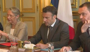 Macron reçoit des représentants du patronat et déclare que "la porte reste ouverte"