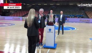 VIDÉO. Finale de la FIBA Europe Cup : la coupe est bien arrivée à Cholet