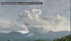 Costa Rica: éruption du volcan Rincon de la Vieja