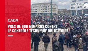 VIDEO. Contrôle technique obligatoire : pourquoi 600 motards ont-ils manifesté à Caen ? 