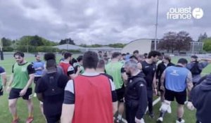 VIDÉO. Rugby. Grosse émotion lors du dernier entraînement de la saison du REC