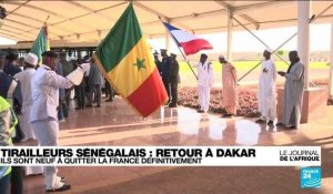 Neuf tirailleurs sénégalais quittent la France pour finir leur vie au Sénégal