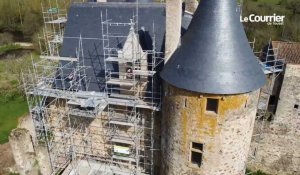 VIDÉO. Ce château-fort des Deux-Sèvres a retrouvé sa toiture disparue depuis des siècles
