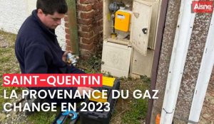 Saint-Quentin et ses alentours doivent changer la provenance du gaz.