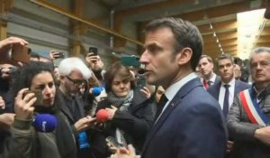 Macron assure avoir du "respect" et de "l'amitié" pour Laurent Berger